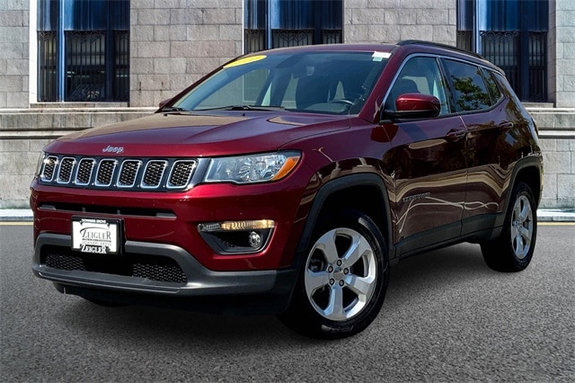 Used 2020 Jeep Compass Latitude with VIN 3C4NJDBB9LT219801 for sale in Downers Grove, IL