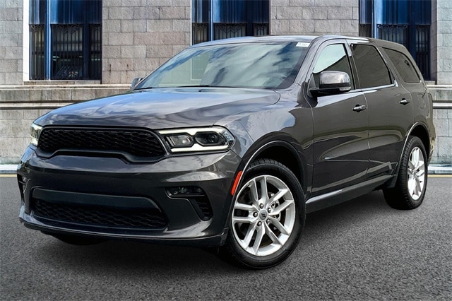 Used 2021 Dodge Durango GT Plus with VIN 1C4RDJDG7MC689113 for sale in Downers Grove, IL