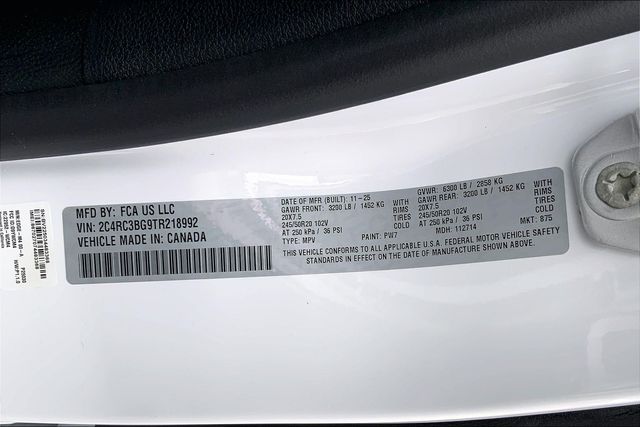 2026 CHRYSLER PACIFICA - Image 13