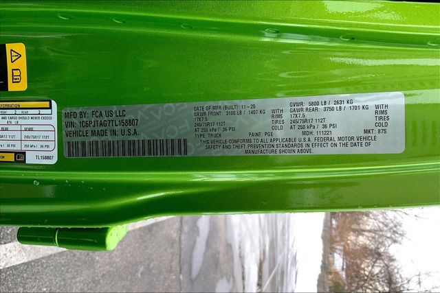 2026 JEEP GLADIATOR - Image 13