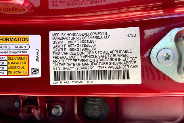 2024 HONDA ACCORD - Image 31