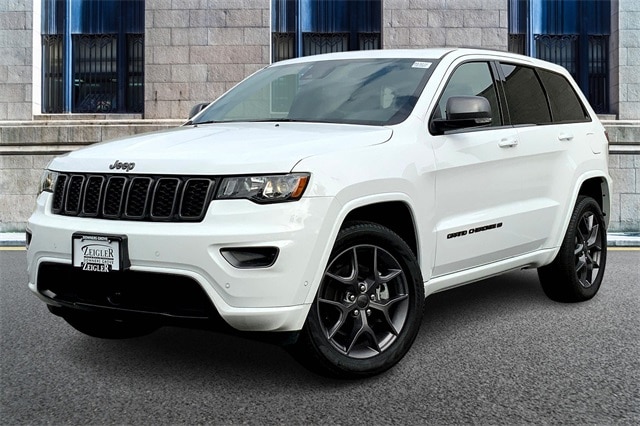 Used 2021 Jeep Grand Cherokee 80th Edition with VIN 1C4RJFBG1MC559787 for sale in Downers Grove, IL