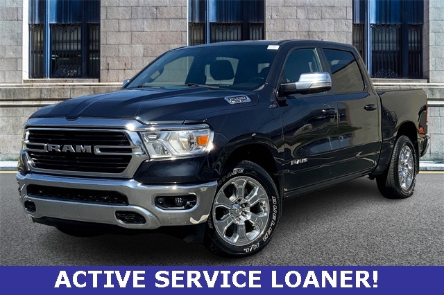 Used 2021 RAM Ram 1500 Big Horn with VIN 1C6SRFFT5MN545906 for sale in Downers Grove, IL