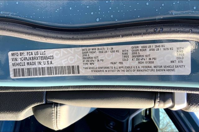 2026 JEEP GRAND CHEROKEE L - Image 13