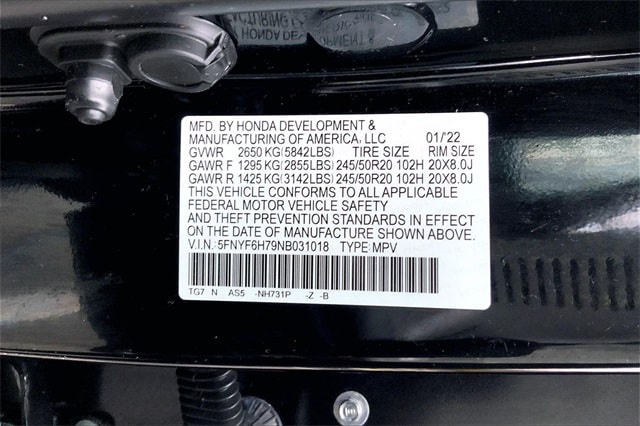 2022 HONDA PILOT - Image 33