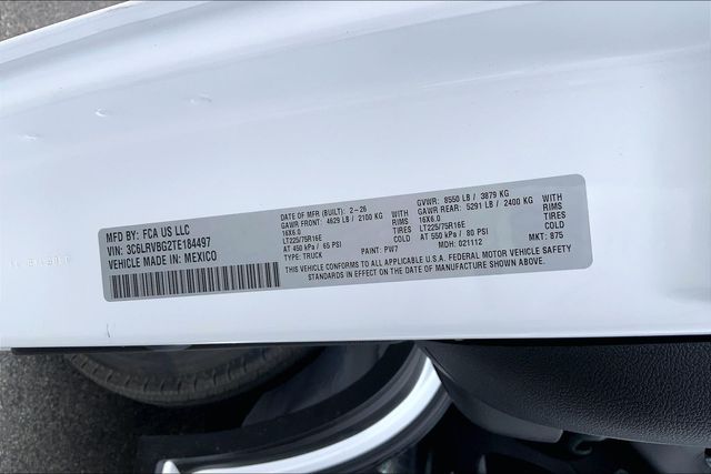 2026 RAM PROMASTER 1500 - Image 13