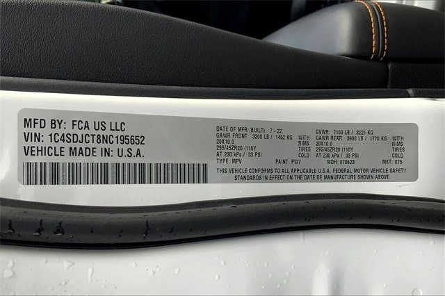 2022 DODGE DURANGO - Image 32