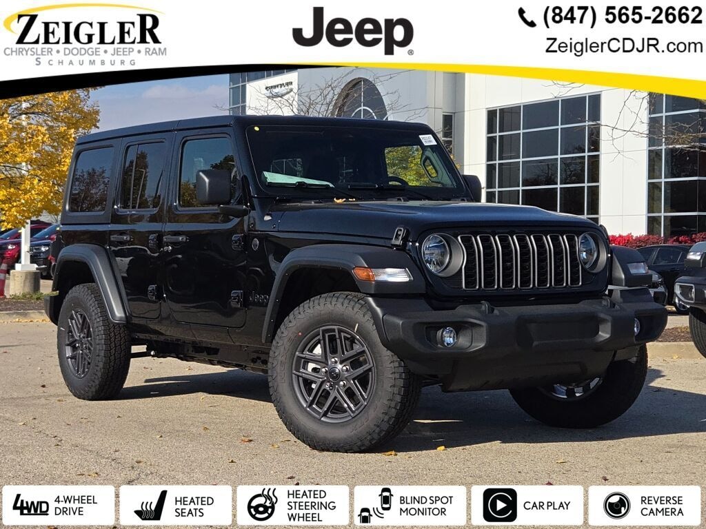 New 2026 Jeep Wrangler 4-DOOR SPORT S Sport Utility