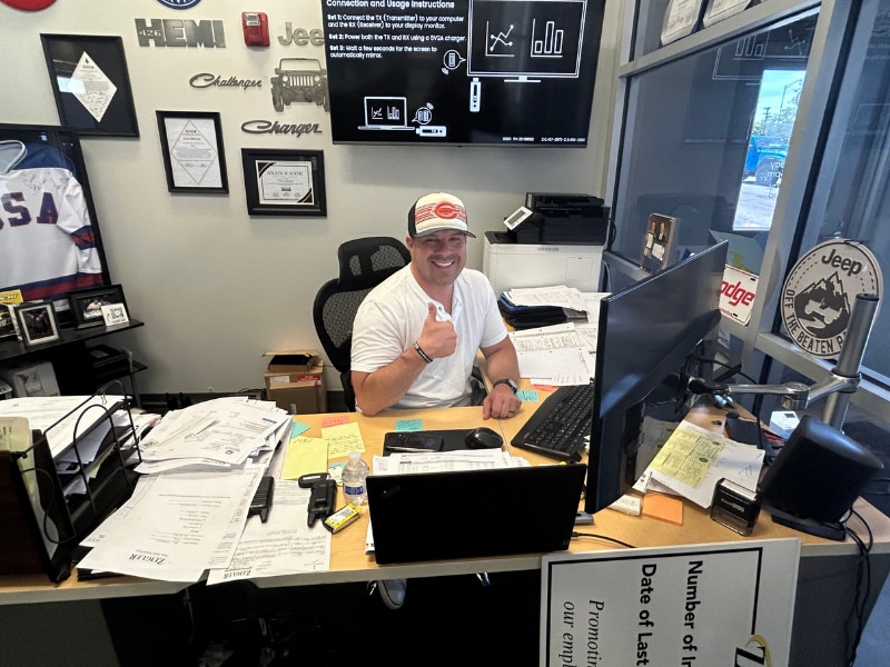 Zeigler CDJR of Schaumburg shopping experience