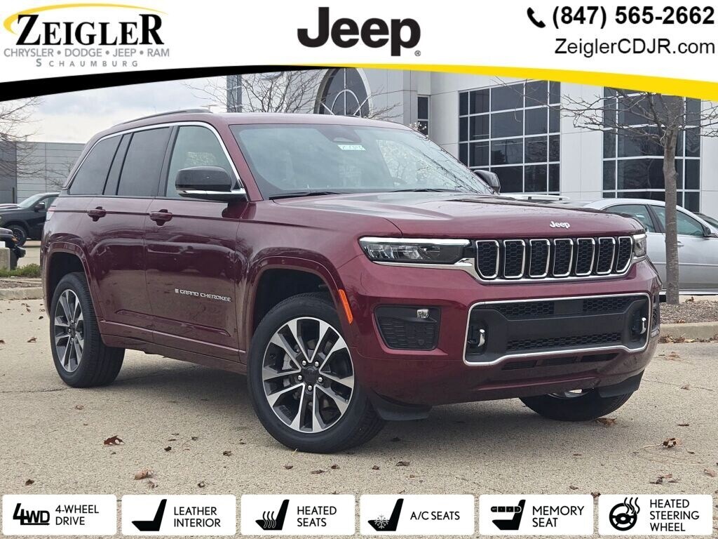 New 2025 Jeep Grand Cherokee Overland SUV