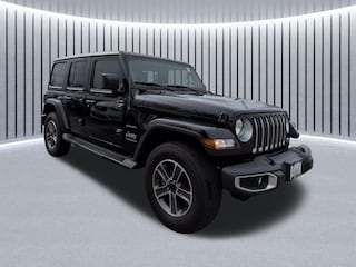 Used 2023 Jeep Wrangler 4-DOOR SAHARA 4X4 SUV for sale in Grandville