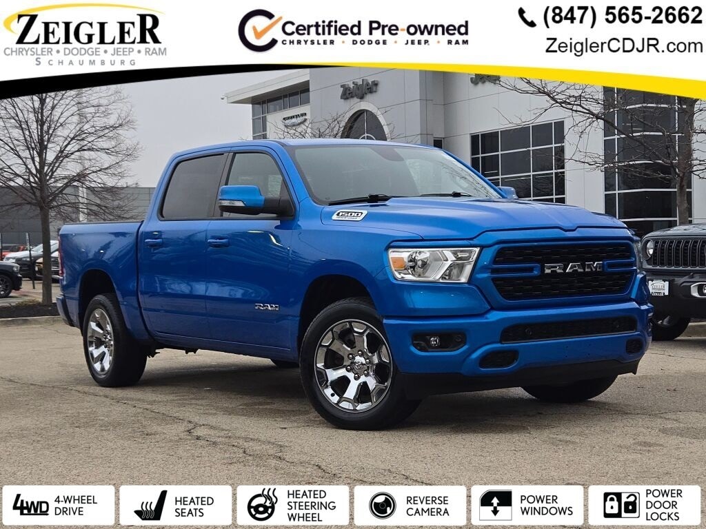 Certified 2022 Ram 1500 Big Horn/Lone Star Truck Crew Cab