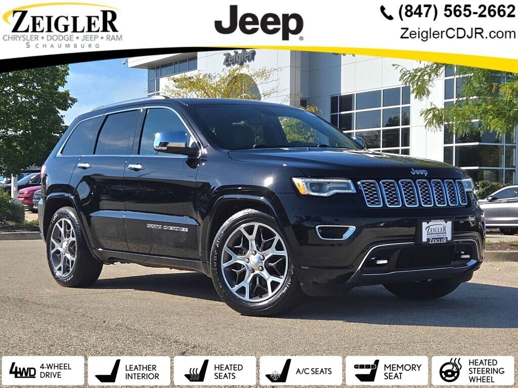 Used 2019 Jeep Grand Cherokee Overland SUV