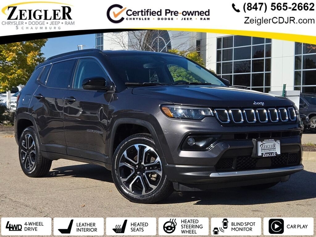 Certified 2022 Jeep Compass Limited SUV