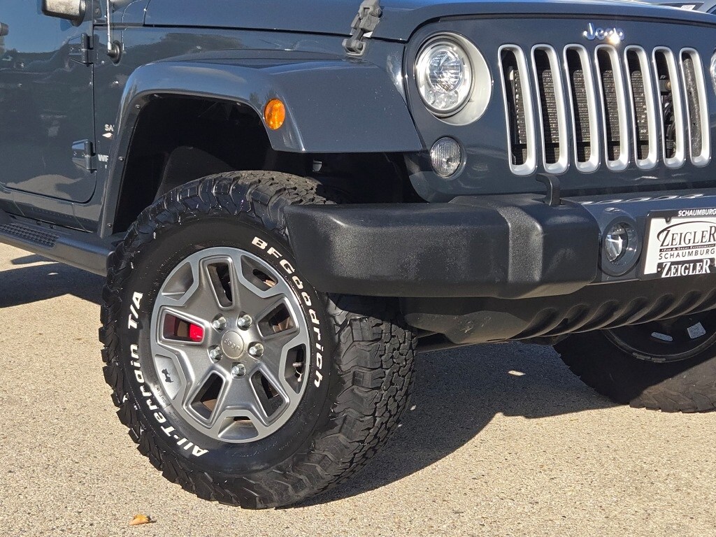 Used 2017 Jeep Wrangler JK Unlimited Sahara 4x4 SUV