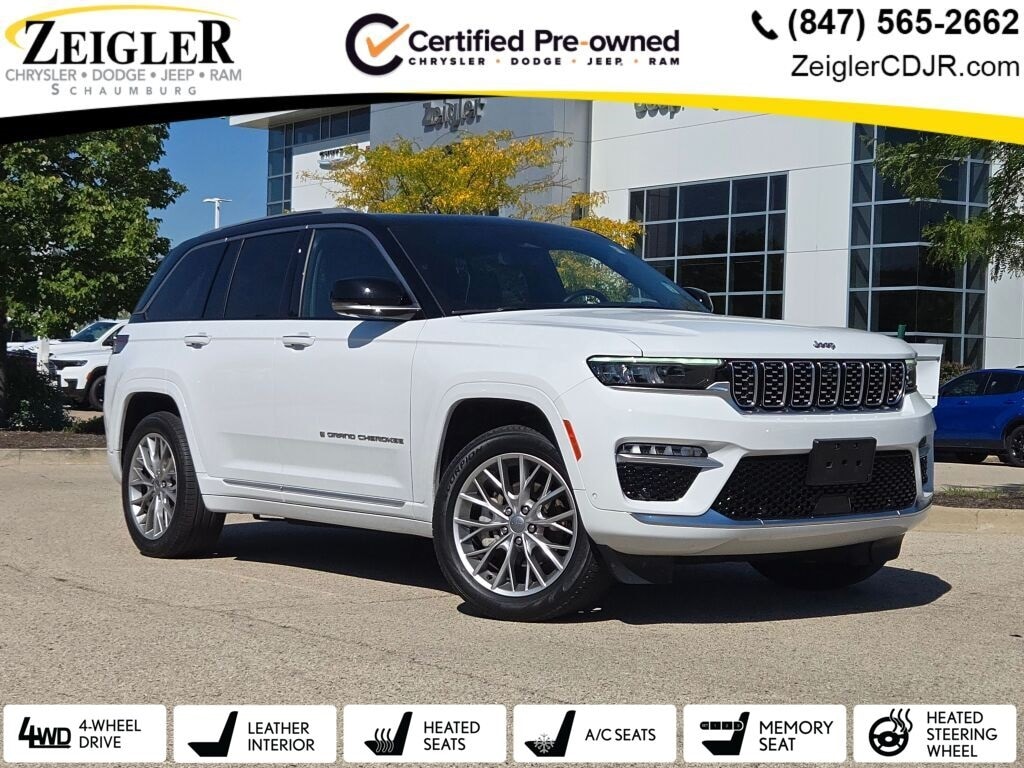 Certified 2023 Jeep Grand Cherokee Summit SUV
