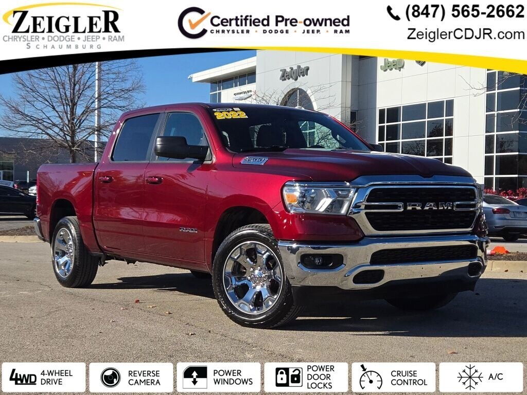 Certified 2022 Ram 1500 Big Horn/Lone Star Truck Crew Cab