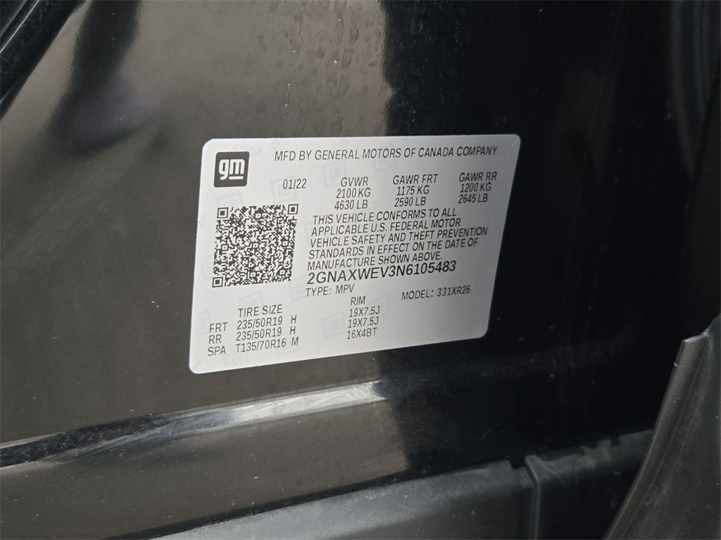 2022 CHEVROLET EQUINOX - Image 39