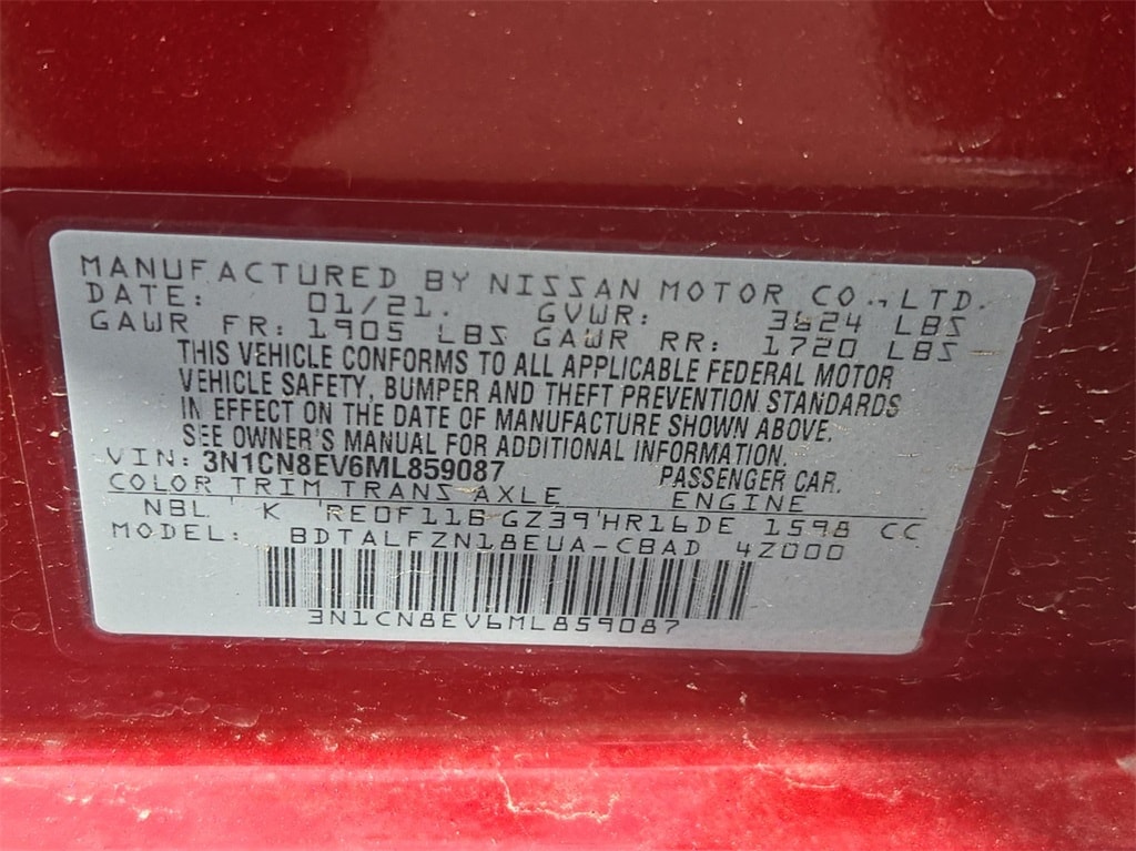 2021 NISSAN VERSA - Image 38