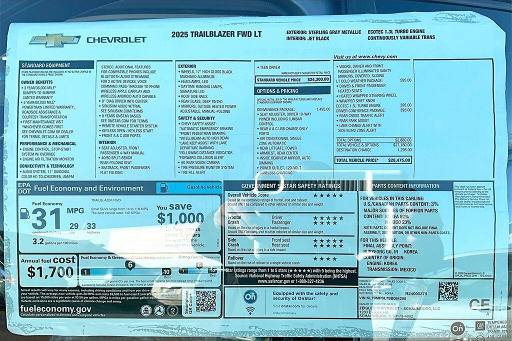 2025 Chevrolet Trailblazer LT - Photo 16