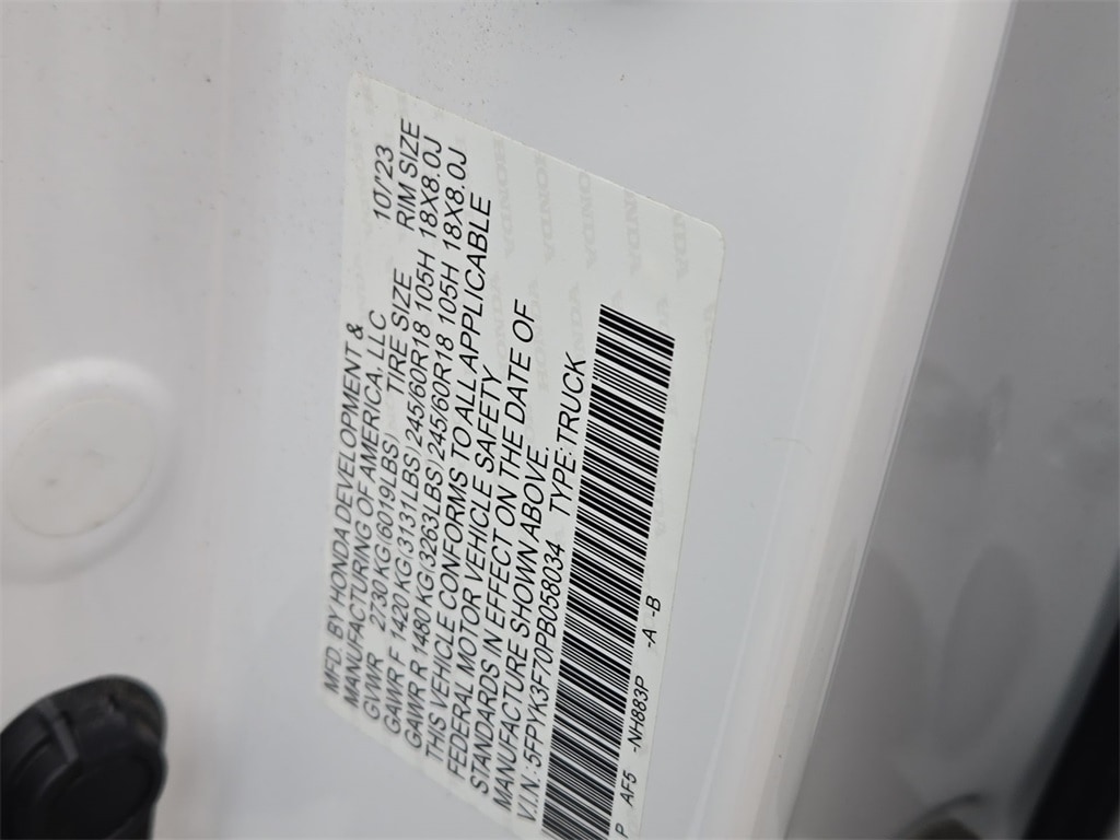 2023 HONDA RIDGELINE - Image 34