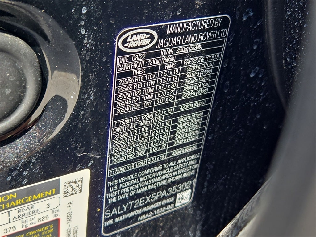 2023 LAND ROVER RANGE ROVER VELAR - Image 35