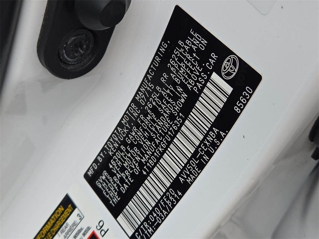 2015 TOYOTA CAMRY - Image 29