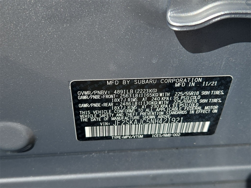 2022 SUBARU FORESTER - Image 40