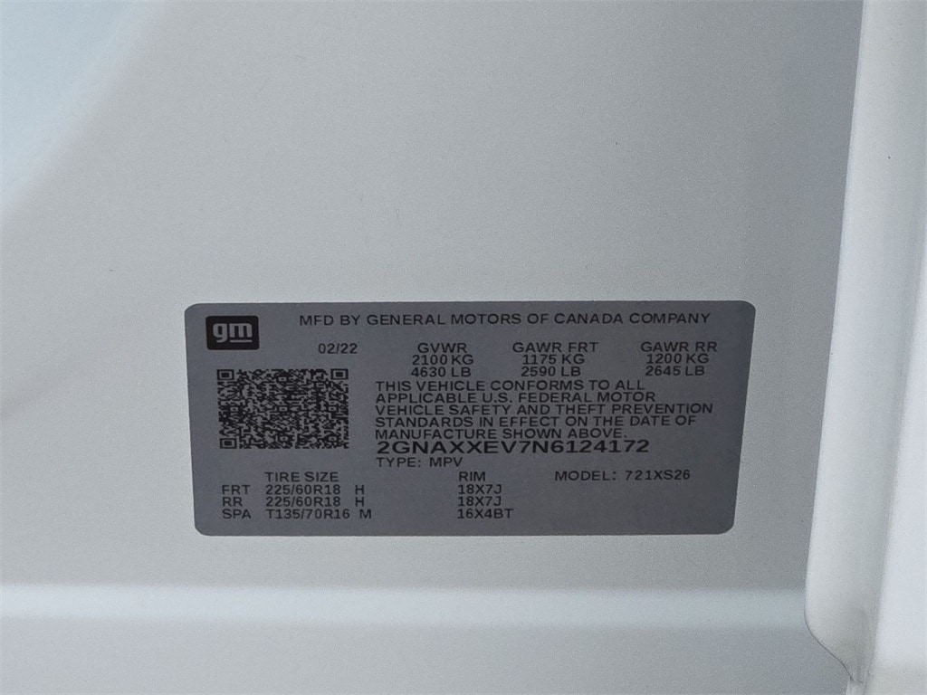 2022 CHEVROLET EQUINOX - Image 34