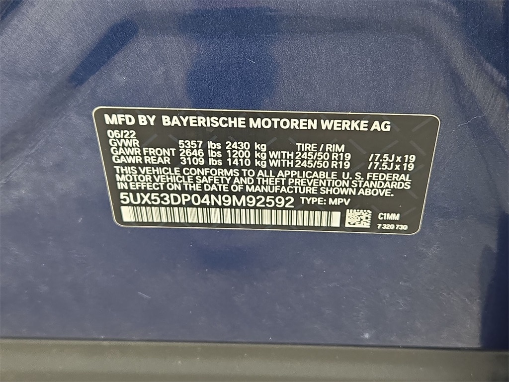 2022 BMW X3 - Image 34