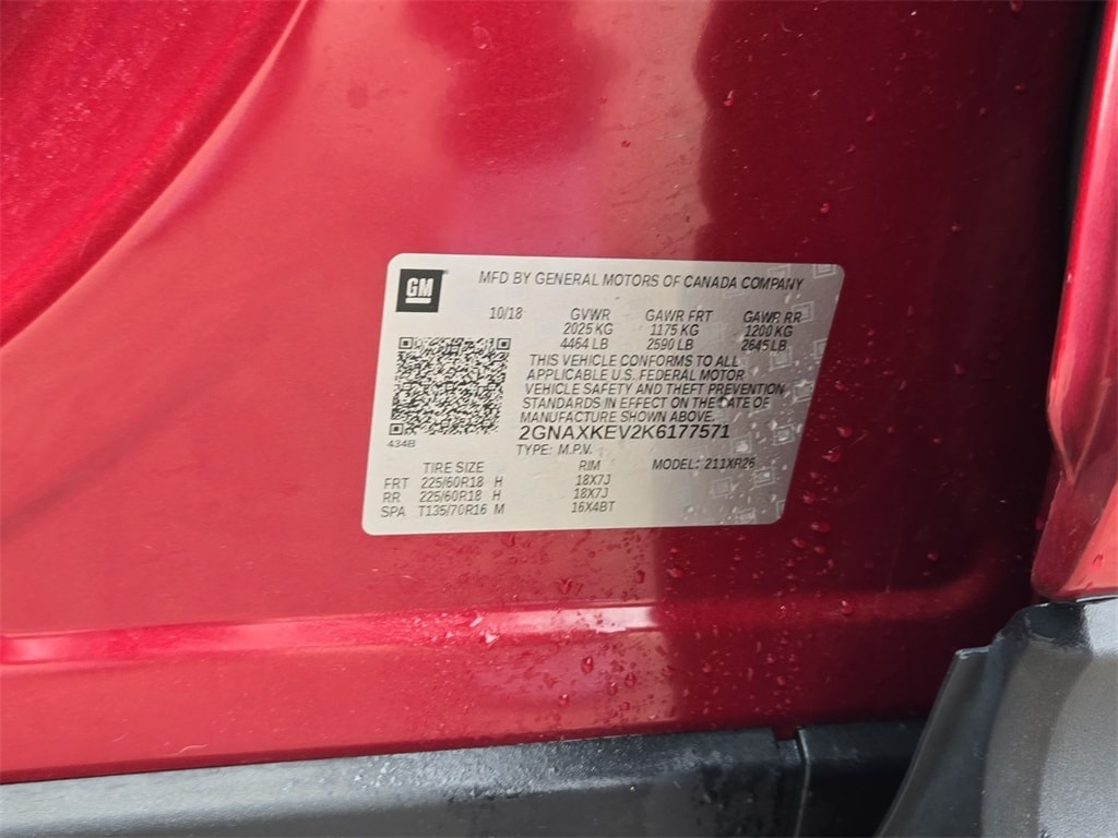 2019 CHEVROLET EQUINOX - Image 41