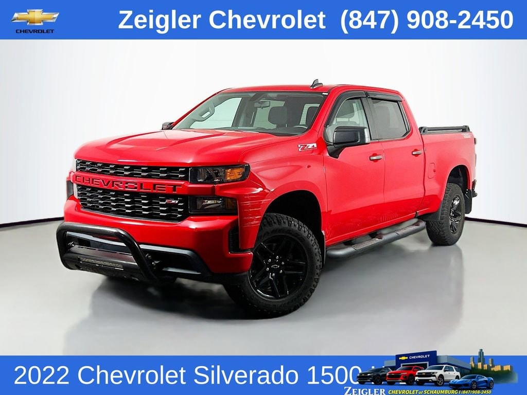Used 2022 Chevrolet Silverado 1500 LTD Custom Trail Boss Truck