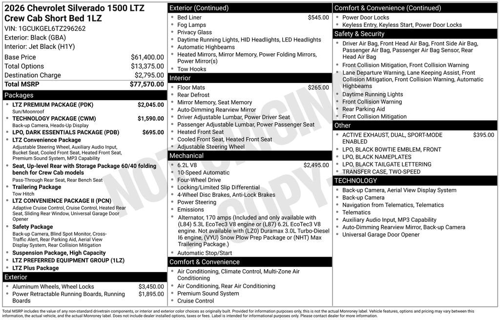 2026 Chevrolet Silverado 1500 LTZ - Photo 35