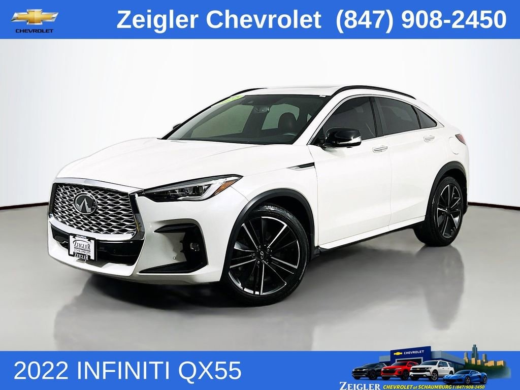 Used 2022 INFINITI QX55 Sensory