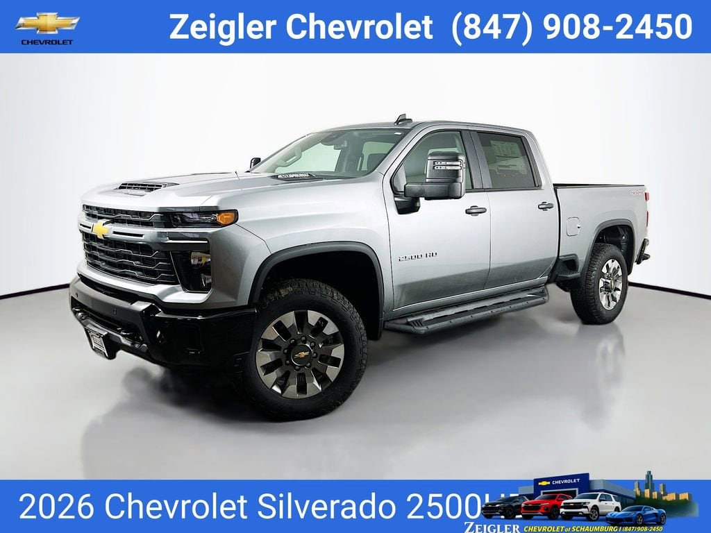 New 2026 Chevrolet Silverado 2500 HD Custom Truck
