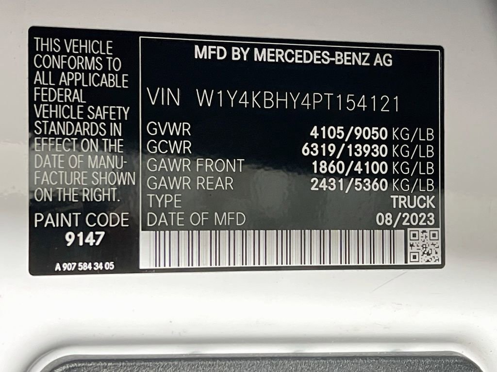 2023 Mercedes-Benz Sprinter Cargo Van Base - Photo 30