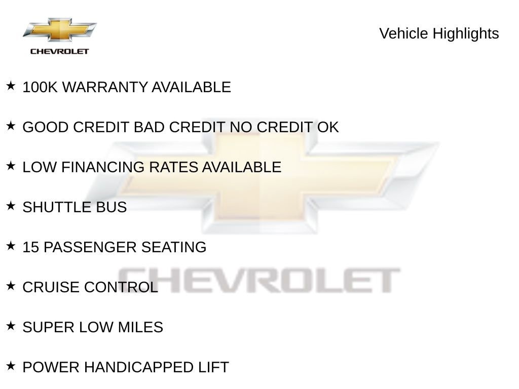 2016 Ford E-Series Cutaway Base