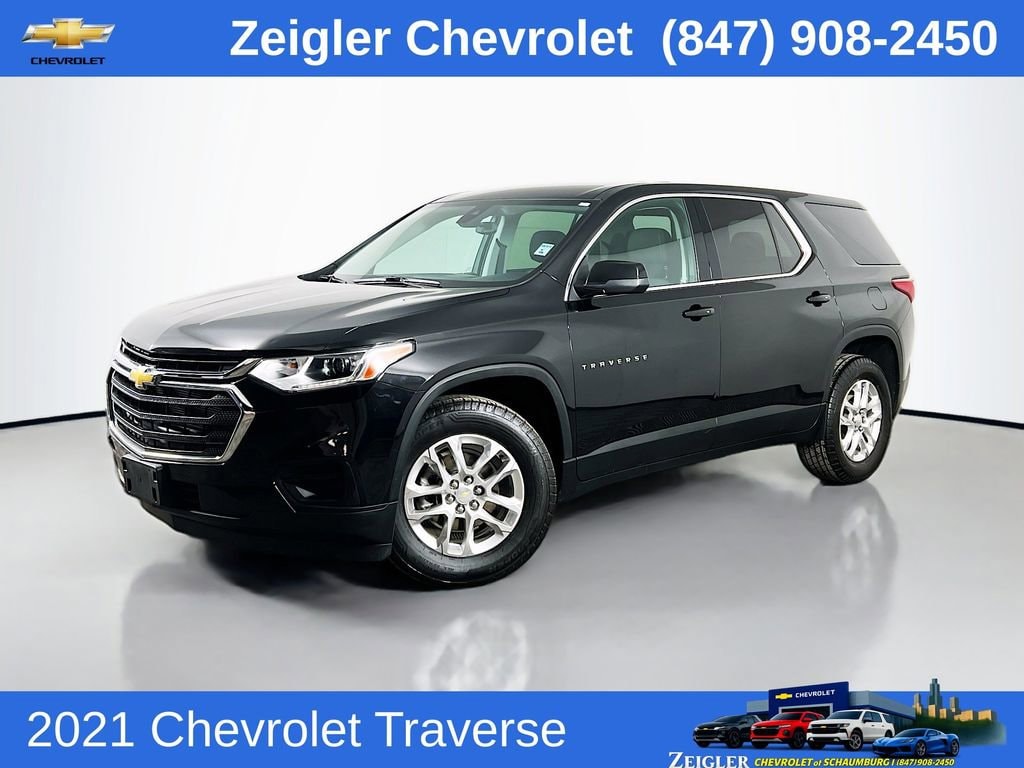 Used 2021 Chevrolet Traverse 1FL SUV
