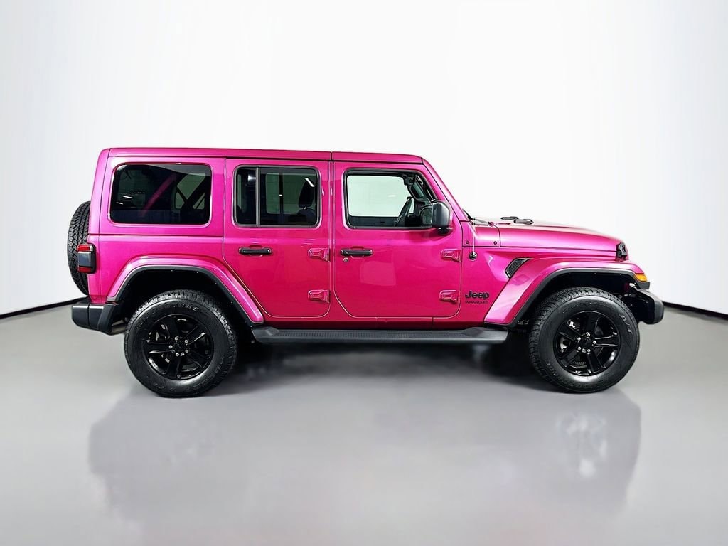Used 2022 Jeep Wrangler Unlimited Sahara Altitude 4x4 SUV