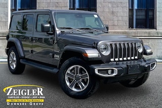 Used 2021 Jeep Wrangler Unlimited Sahara SUV for sale in Grandville