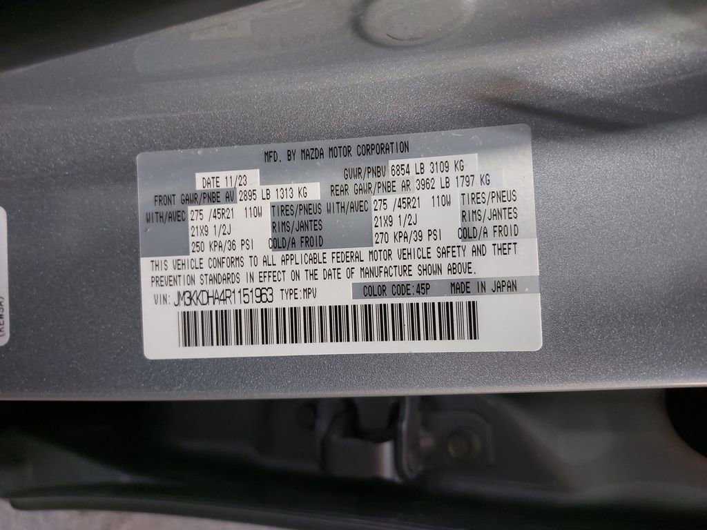 2024 MAZDA CX-90 - Image 40