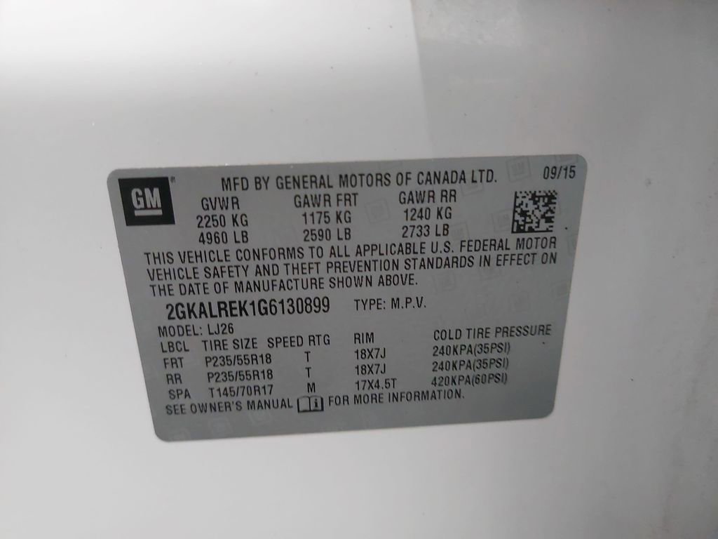 2016 GMC TERRAIN - Image 36