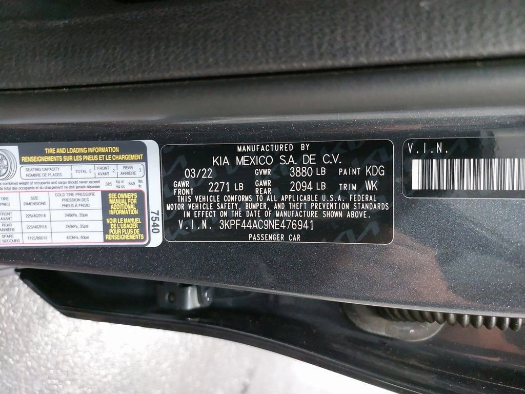 2022 KIA FORTE - Image 37