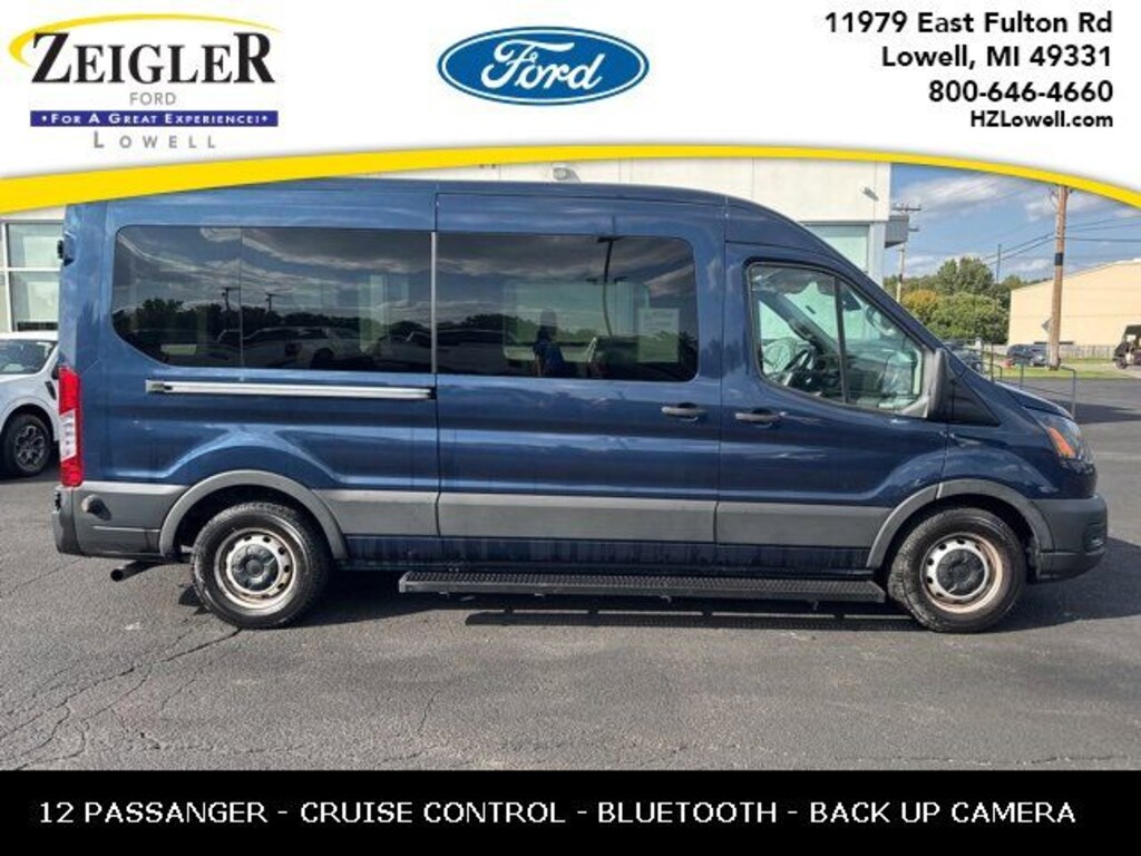 Used 2020 Ford Transit-350 Passenger XL Wagon Medium Roof Van