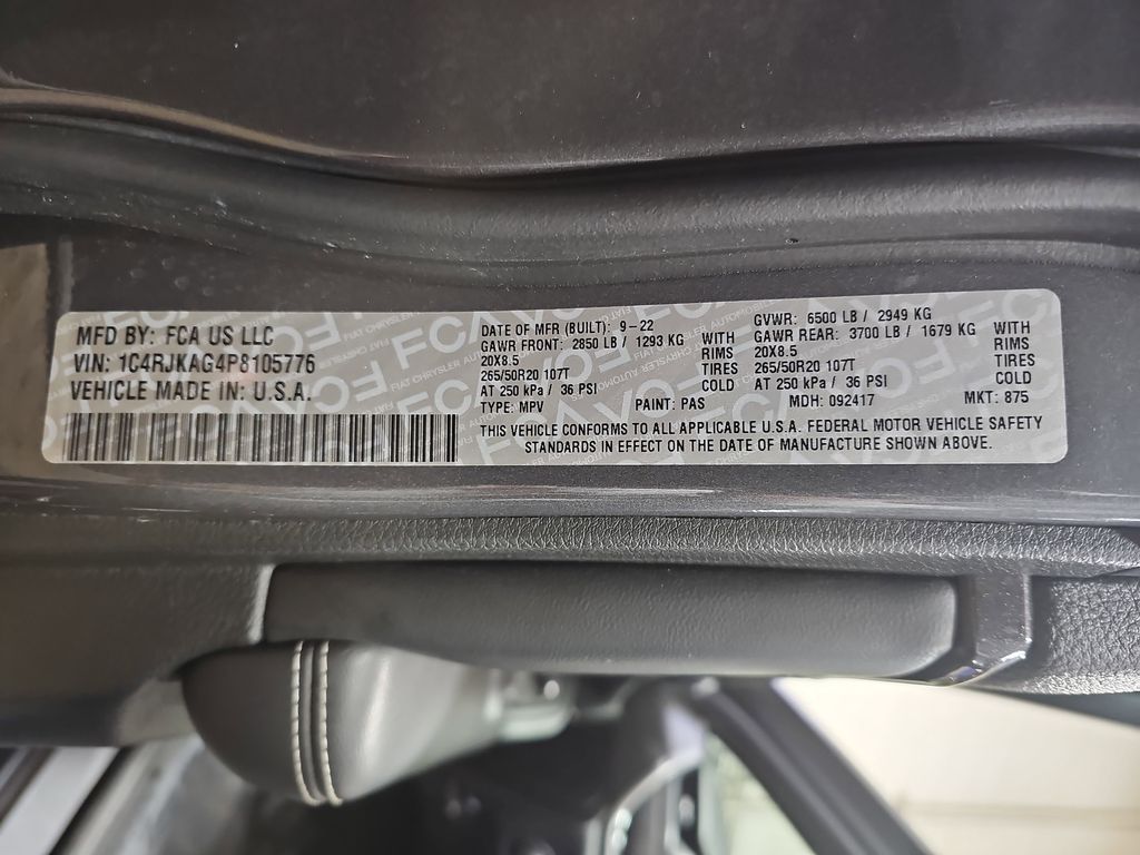 2023 JEEP GRAND CHEROKEE L - Image 37