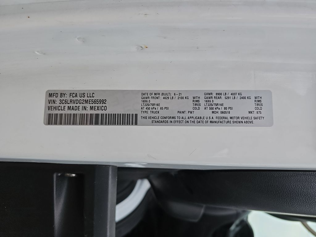 2021 RAM PROMASTER 2500 - Image 33