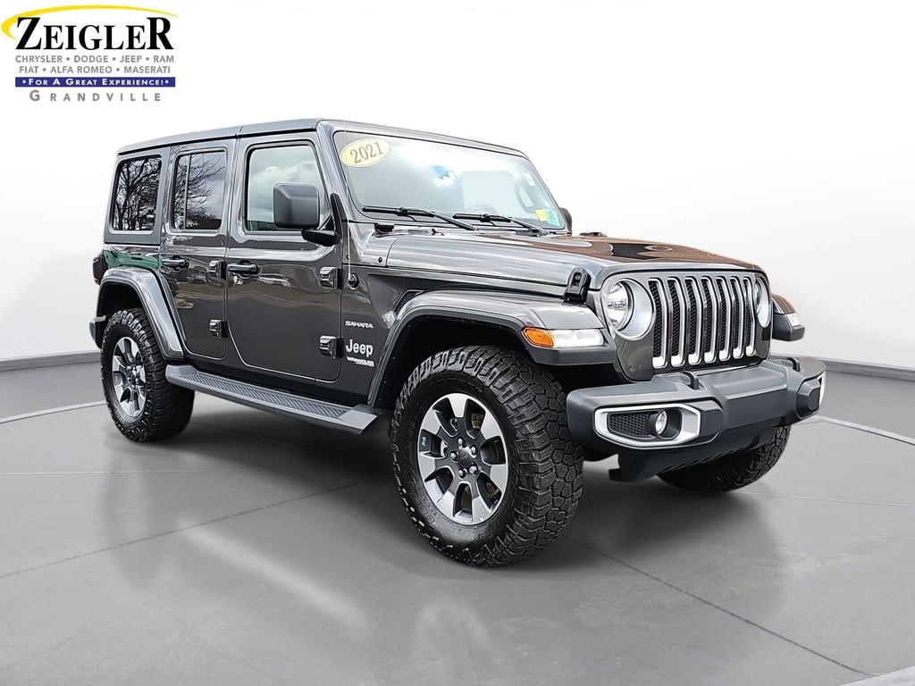 Certified 2021 Jeep Wrangler Unlimited Sahara SUV