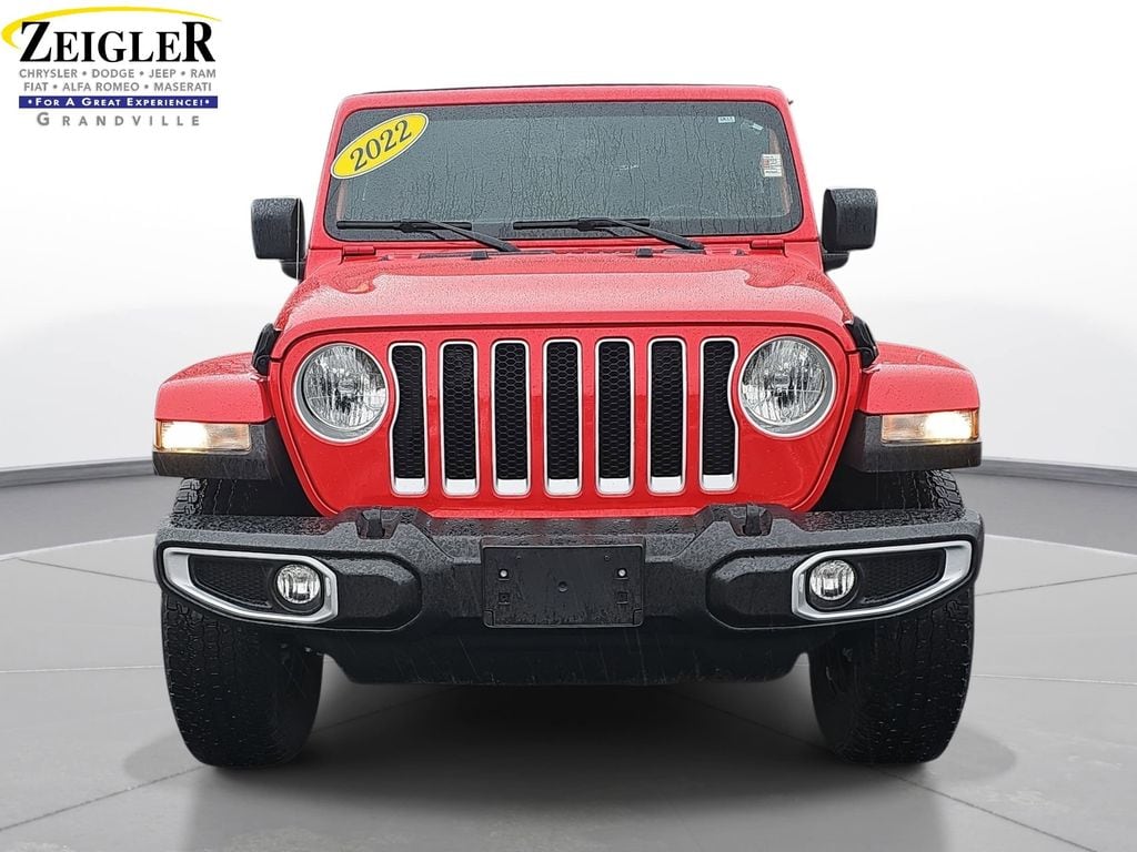 Certified 2022 Jeep Wrangler Unlimited Sahara SUV