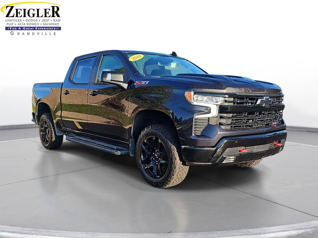 Certified 2022 Chevrolet Silverado 1500 LT Trail Boss Truck Crew Cab