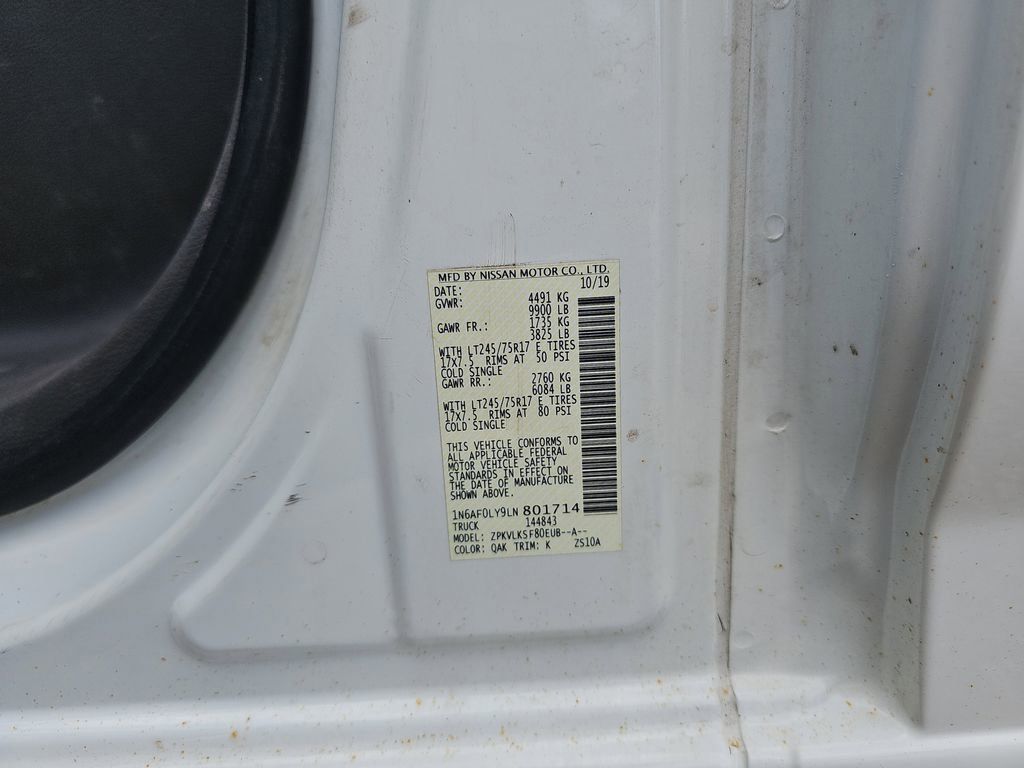 2020 NISSAN NV - Image 33